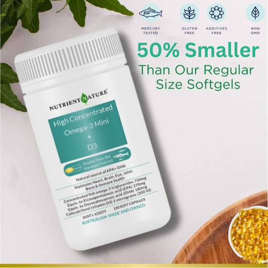 High Concentrated Omega-3 Mini