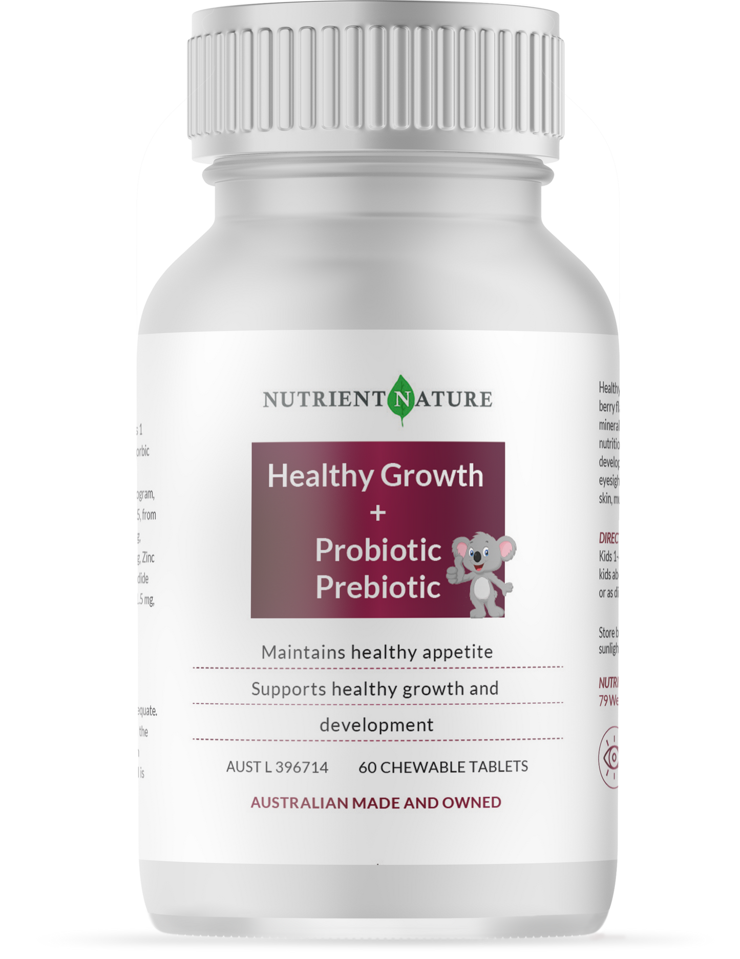 healthy growth + Prebiotic & Probiotic