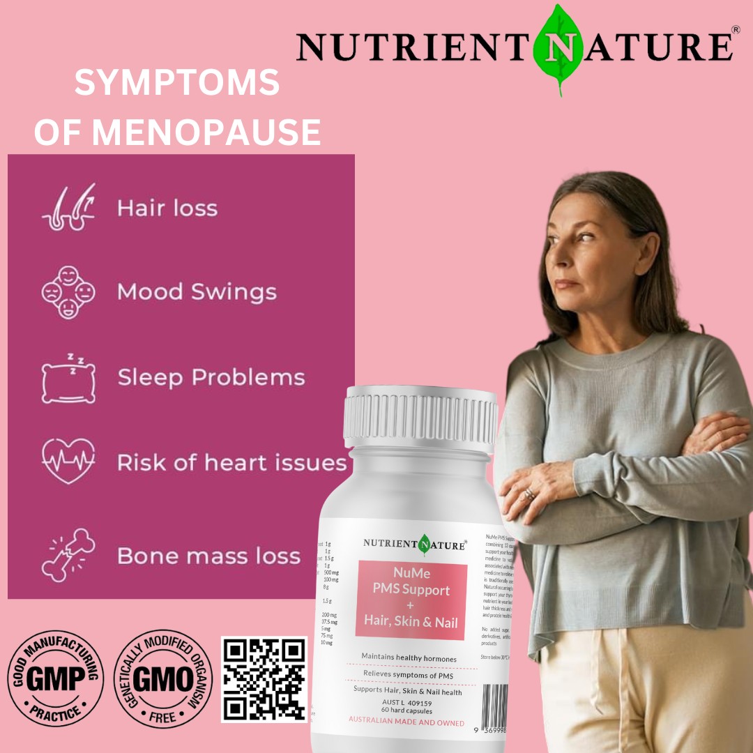 NuMe PMS Support + Hair, Skin & Nail