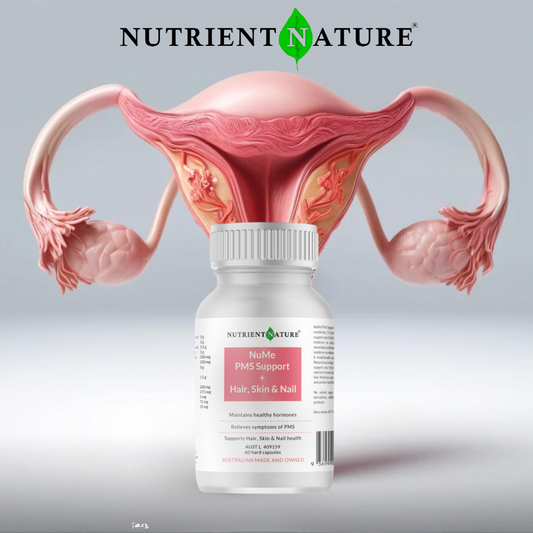 NuMe PMS Support + Hair, Skin & Nail