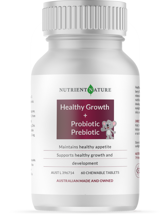 healthy growth + Prebiotic & Probiotic